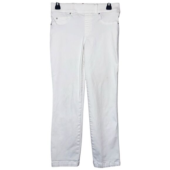 SPANX Cropped Straight Leg Jeans - Picture 1 of 7